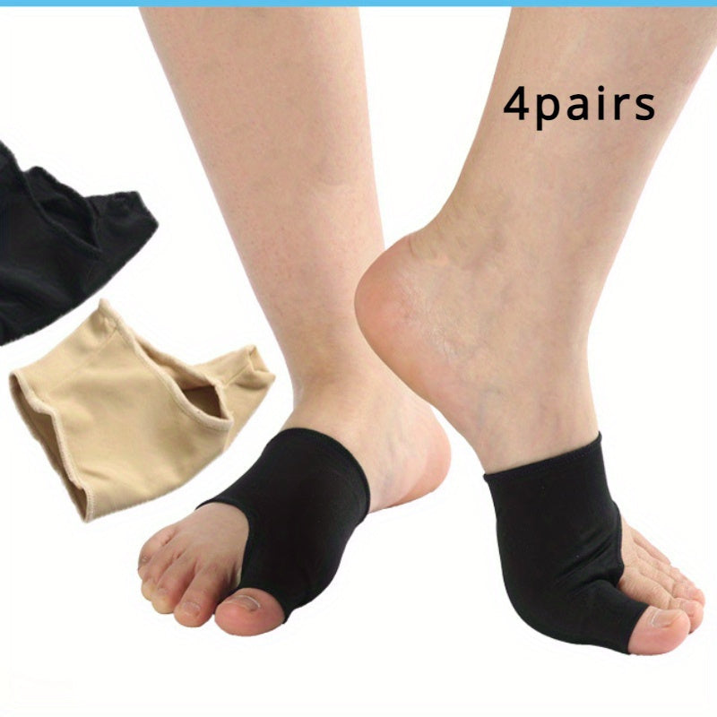 4pairs of Toe Covers for Night and Home Use Both Men and Women Can Use It