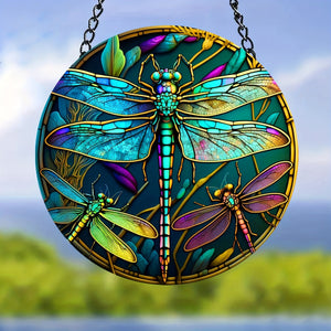 Beautiful Dragonfly Window Hanging - Add A Magical Touch To Your Home Decor