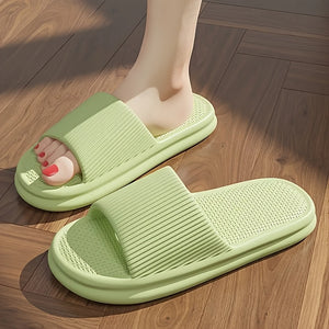 [Anti-slip Slippers] Anti-slip EVA Women's Thick Sole Slippers | Women's Casual Slip-on for Beach and Indoor/Outdoor Use