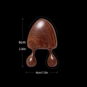 Sandalwood Nose & Face Massager - Eye Relief Tool, Battery-Free, Fragrance-Free