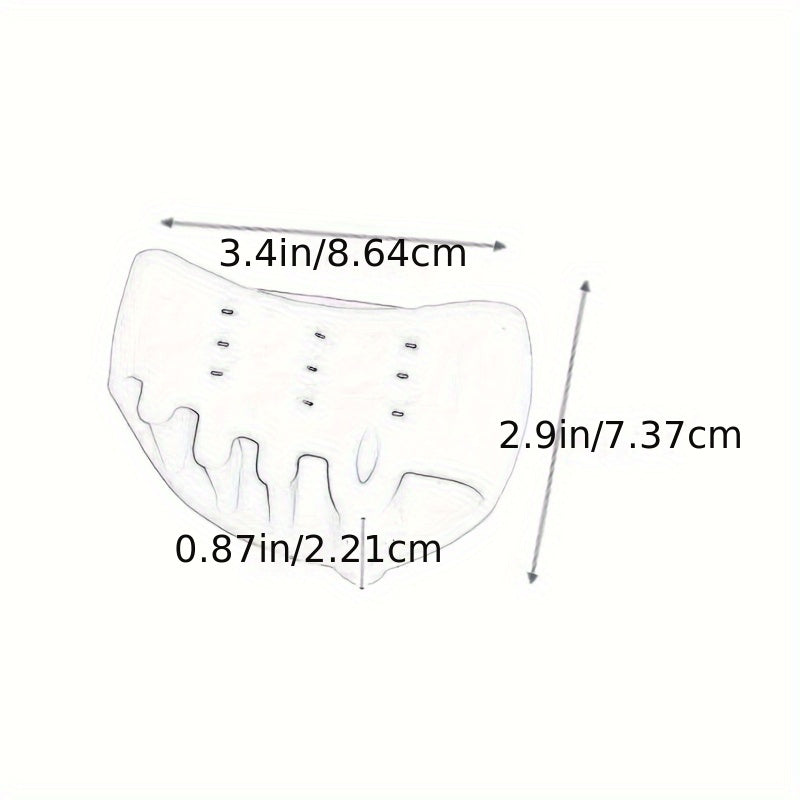 Gel Toe Separator, Cushioning Pad New Material, Breathable Soft Gel, Toe Separator, Forefoot Pad