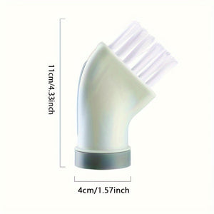 1pc Dead Corner Crevice Brush, Wet And Dry Use, Can Be Connected To Mineral Water Bottle, Household Multi-scene & Multi-functional Cleaning