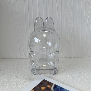Protective Case - Dustproof Case - Display Box - 2024 Latest Labubu Sitting Party Protective Case - Transparent Display Box - 100% Dustproof, Ideal for POP Mart and Collectible Displays, Suitable for Ages 16+, Scrapbooking Storage