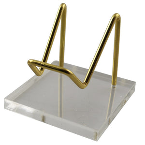 Industrial Acrylic Display Stand 50x50x45mm Decorative Display Pedestals Acrylic Small Mineral Crystal Display Stand