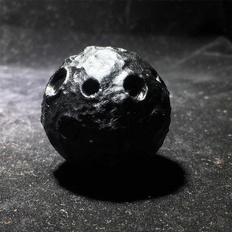 1pc Natural obsidian Moon,Crystal Moon,Mineral samples,Crystal carving,Crystal collection,Reiki Healing,home decoration,Crystal Gift 80g+