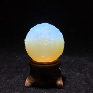 1pc Opalite Quartz Moon,Crystal Moon,Mineral samples,Crystal carving,Reiki Healing,Crystal collection,home decoration,Crystal Gift 80g+