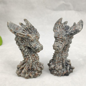 1PC Natural Yooperlite Dragon,Quartz Crystal Dragon,Mineral Specimen,Rock,Crystal Gift,Home Decoration,Crystal Sculpture,Reiki Healing 95g+