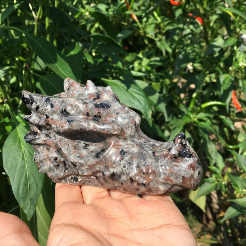1PC Natural Yooperlite Dragon,Quartz Crystal Dragon,Mineral Specimen,Rock,Crystal Gift,Home Decoration,Crystal Sculpture,Reiki Healing 100g+