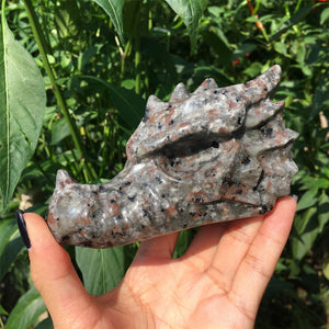 1PC Natural Yooperlite Dragon,Quartz Crystal Dragon,Mineral Specimen,Rock,Crystal Gift,Home Decoration,Crystal Sculpture,Reiki Healing 100g+