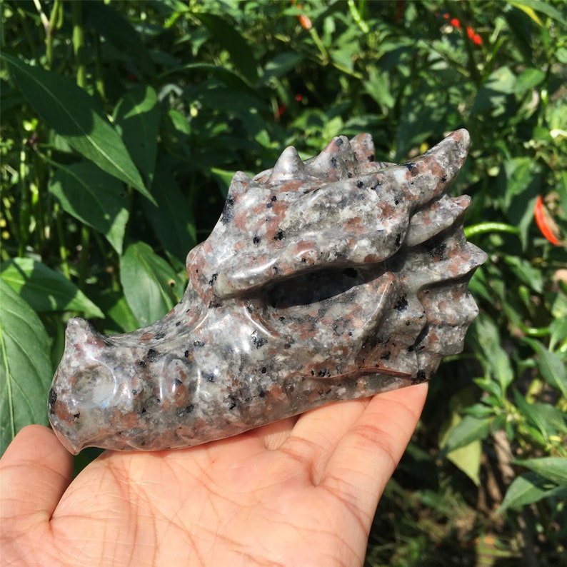 1PC Natural Yooperlite Dragon,Quartz Crystal Dragon,Mineral Specimen,Rock,Crystal Gift,Home Decoration,Crystal Sculpture,Reiki Healing 100g+