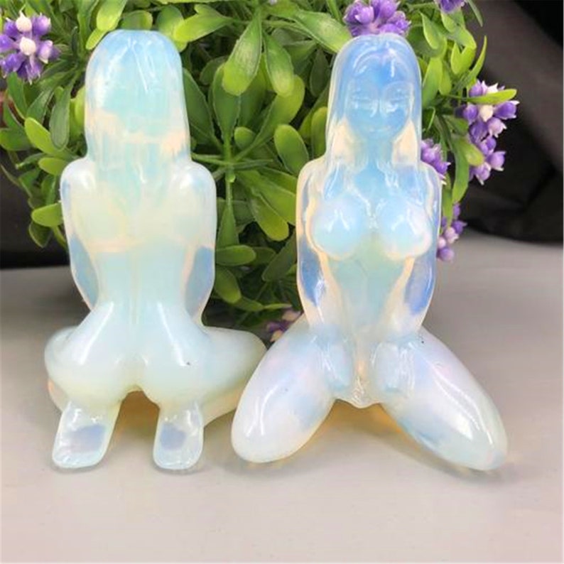 1pc Opalite Yoga Goddess Body Model,Quartz Crystal Body,Crystal Sculpture,Crystal Energy,home decoration,Reiki healing,crystal gifts
