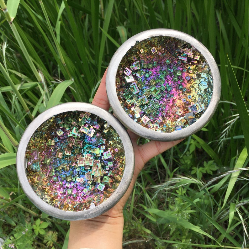 1PC Natural Bismuth Ore Bowl,Quartz Crystal Specimen,Mineral Specimen,Crystal Tower,Home Decoration,Reiki Healing,Teaching Materials 400g+