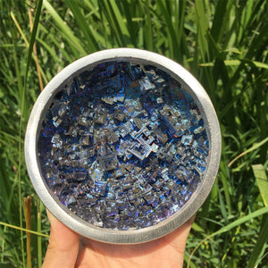 1PC Natural Purple Bismuth Ore Bowl,Quartz Crystal Bowl,Mineral Specimen,Crystal Tower,Home Decoration,Reiki Healing,Teaching Materials 320g
