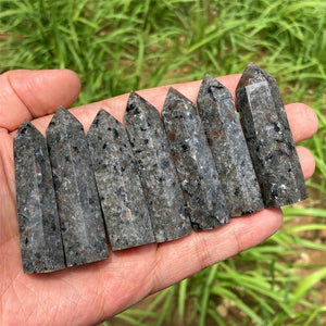 50mm+ Natural Yooperlite mini obelisk,Quartz Wand Crystal Point,Home Decoration,Crystal Tower,Reiki Heal,Crystal Gift,Energy crystal