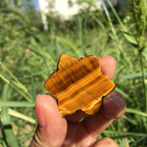 1PC Natural Tiger Eye Jasper Flower,Crystal Flower,Crystal Carving,Home Decoration,Stone,Mineral Specimen,Crystal Healing,Crystal Gift 20g+