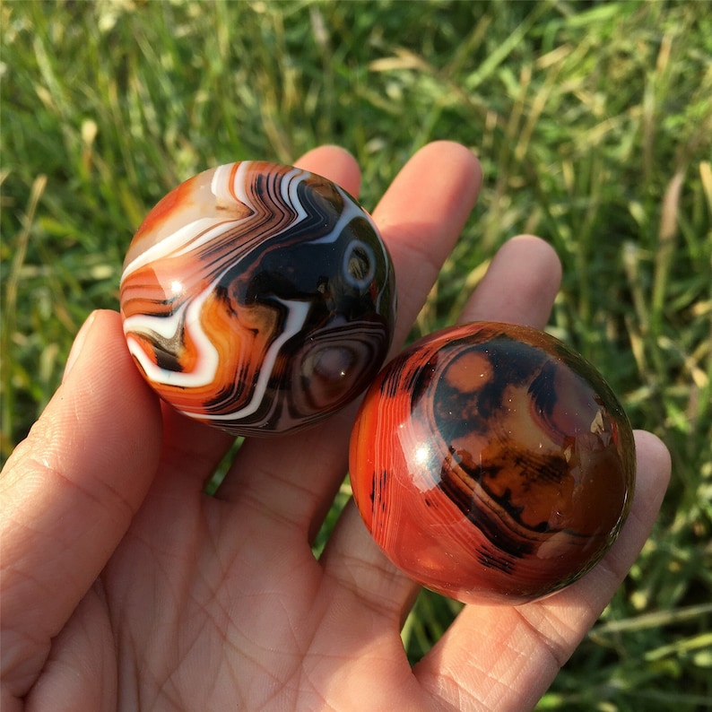 1PC 35mm+ Natural Sardonyx Sphere,Quartz Crystal Ball,Rock,Home Decoration,Reiki Healing,Crystal Gifts,Divination Ball,Prophecy Ball 60g+