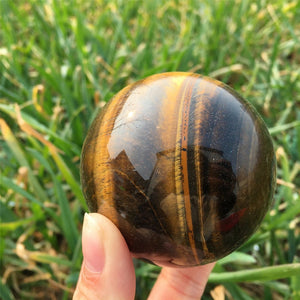 Natural Tiger Eye Jasper Sphere,Quartz Crystal Ball,Home Decoration,Reiki Heal,Crystal Gifts,Mineral Specimen,Divination Ball,Prophecy Ball