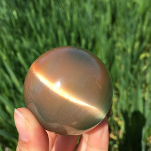 180g+ Colours Cat's Eye Jasper Ball,Quartz Sphere,Crystal Carving,Reiki Healing,Home Decoration,Energy Crystal,Crystal Gift,Mineral Specimen