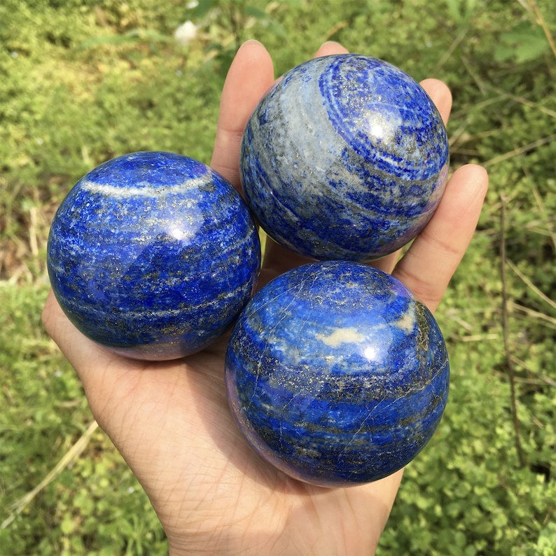 Natural Lapis Lazuli Sphere,Quartz Crystal Ball,Mineral Specimen,Rock,Reiki Healing,Crystal Gifts,Divination Ball,Prophecy Ball