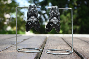 5pc 3.1'' Natural Spectrolite bat，Quartz Crystal bat，larvikite bat skull，Halloween gift，Reiki healing，Crystal chakras，Crystal Gifts 1PC