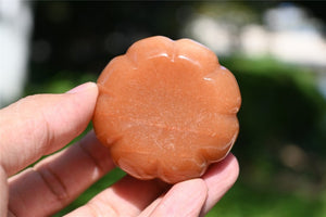 1.9'' Natural Yellow aventurine pumpkin，Pumpkin Skull，Crystal Healing，Halloween pumpkin Decoration，Halloween Gifts Carving，Crystal Gifts