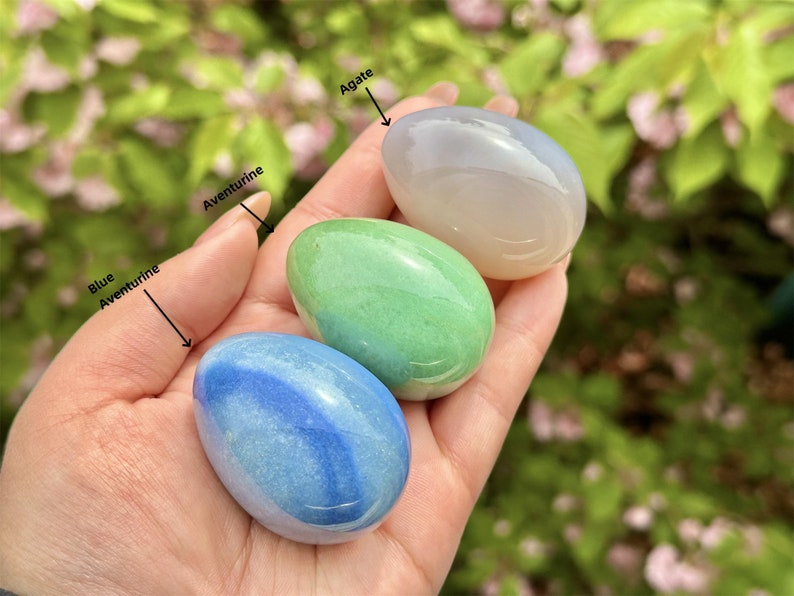 2“ Natural Crystal Quartz Hand Carved Yoni Egg,Tiger Eye Yoni Egg,Crystal Carved,Reiki healing，Home Decoration,Crystal Gifts 1PC