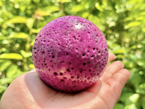 1PC 50mm+ Natural Ruby Carved Sphere，Quartz Crystal，crystal Ruby Quartz ball，Crystal ornament，Crystal Healing, Divination ball Gift