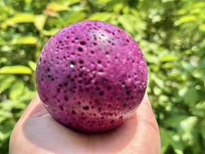 1PC 50mm+ Natural Ruby Carved Sphere，Quartz Crystal，crystal Ruby Quartz ball，Crystal ornament，Crystal Healing, Divination ball Gift