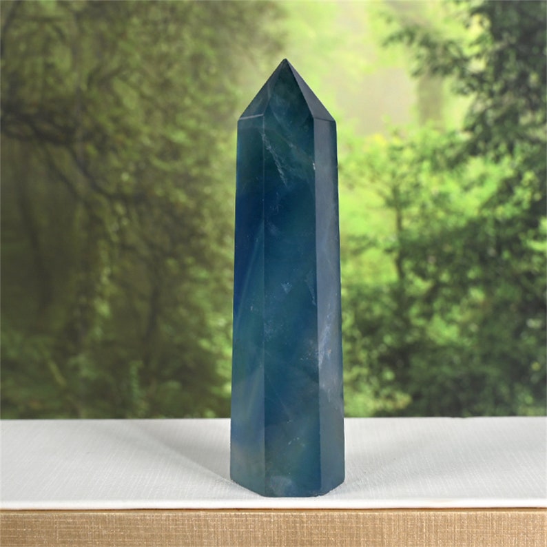 4" Natural Crystal Hand Carved Obelisk,Quartz Crystal Tower,Point Tower,Healing Crystal,Home Decoration,Crystal Gifts,43 Materials Available