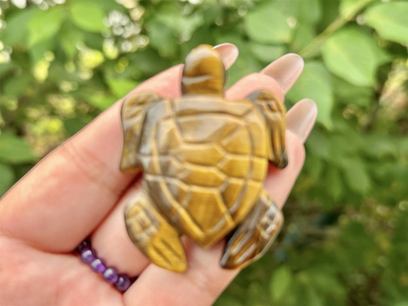 2.2" Natural Crystal Quartz Hand Carved Sea Turtle,Agate Sea Turtle,Sea Turtle Carving,Energy crystal,Reiki healing,Home Decor,gifts 1PC