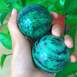 50mm+ Natural Zoisite Sphere,Quartz Crystal Sphere,Reiki Heal,Home Decoration,Divination Ball,Crystal Heal,Mineral Samples,Crystal Gifts