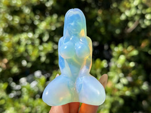 3.2" Opalite Hand Carved Female Model,Crystal Quartz Skull,Model Carving,Reiki Healing Crystal,Energy crystal,Home Decor,Crystal Gifts 1PC