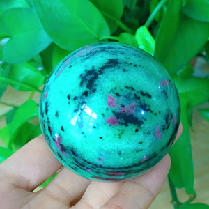 50mm+ Natural Zoisite Sphere,Quartz Crystal Sphere,Reiki Heal,Home Decoration,Divination Ball,Crystal Heal,Mineral Samples,Crystal Gifts