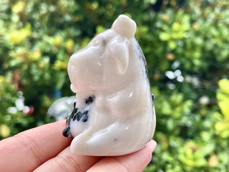 2.2" Natural Zebra stone Hand Carved Crow,Crystal quartz Skull,Crow Carving,Energy crystal,Reiki healing,Home Decor,Crystal gifts1PC