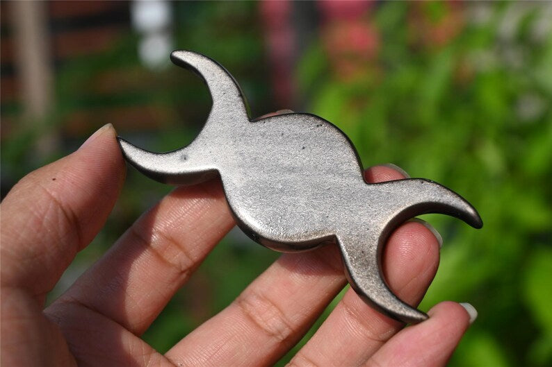 3.2" Natural Silver Obsidian Carved Star，Crystal Skull，Star Carving，Home Decor,Crystal Collect，Crystal Gifts 1PC