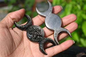3.2" Natural Silver Obsidian Carved Star，Crystal Skull，Star Carving，Home Decor,Crystal Collect，Crystal Gifts 1PC