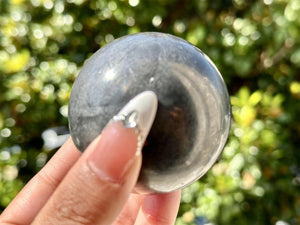 50mm+ Natural Schungite Stone Sphere,Quartz Crystal,Crystal Ball Carving,Reiki Healing Crystal,Home Decor,Energy Crystal,Crystal gifts 1PC