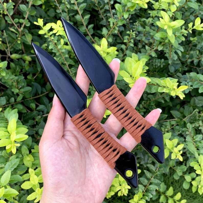 7.8" Natural Obsidian Knife,Quartz Crystal Knife Carving,Halloween Gifts,Mineral Specimen,Home Decor,Reiki Healing,Crystal Gifts 1pc