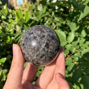 55mm+ Natural Yooperlite Ball,Quartz Ball,Gemstone Sphere,Crystal Sphere,Divination Crystal Ball,Home Decor,Reiki Heal,Crystal Gifts 1pc