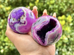 1PC 50mm+ Purple Moss Agate Sphere,Quartz Crystal,Crystal Ball Carving,Reiki Healing Crystal,Home Decor,Energy Crystal,Crystal gifts