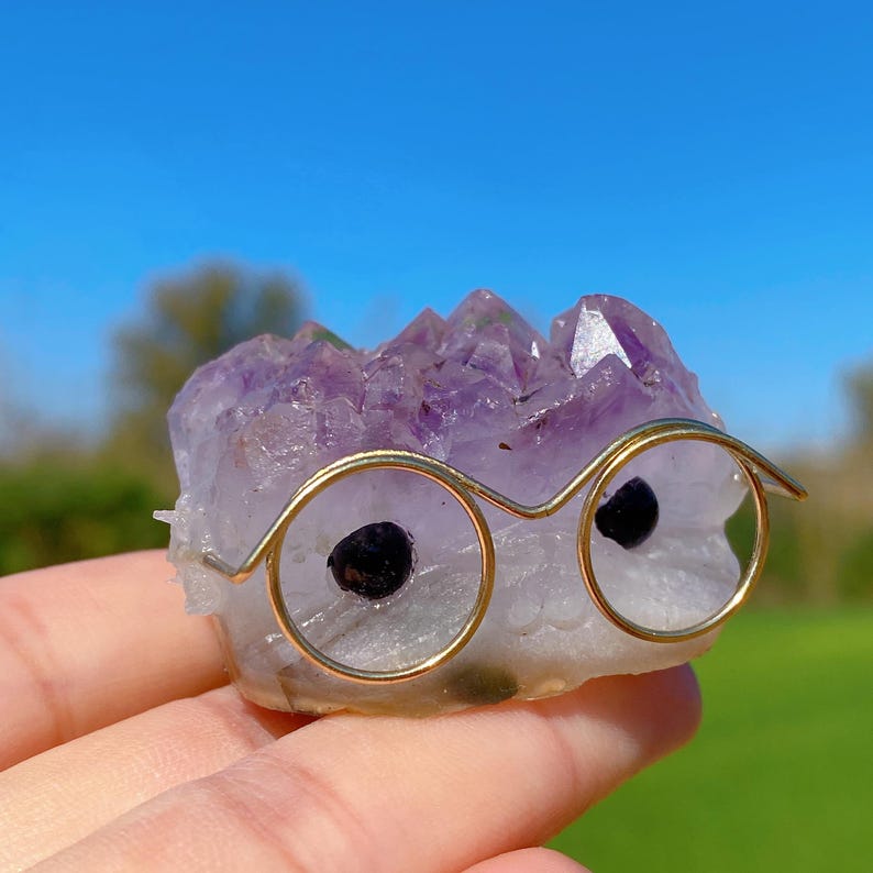 Natural Amethyst Cluster Friends,Quartz Crystal Figure Statue,Christmas Gift,Crystal Magic Scepter,Home Decor,Crystal Heal,Crystal Gifts