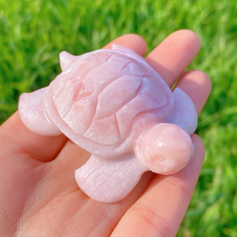 2" Natural Crystal Sea Turtle,Crystal Turtles,Reiki Heal,Crystal Gifts,Crystal Animals,Energy Crystal,Crystal Sculpture