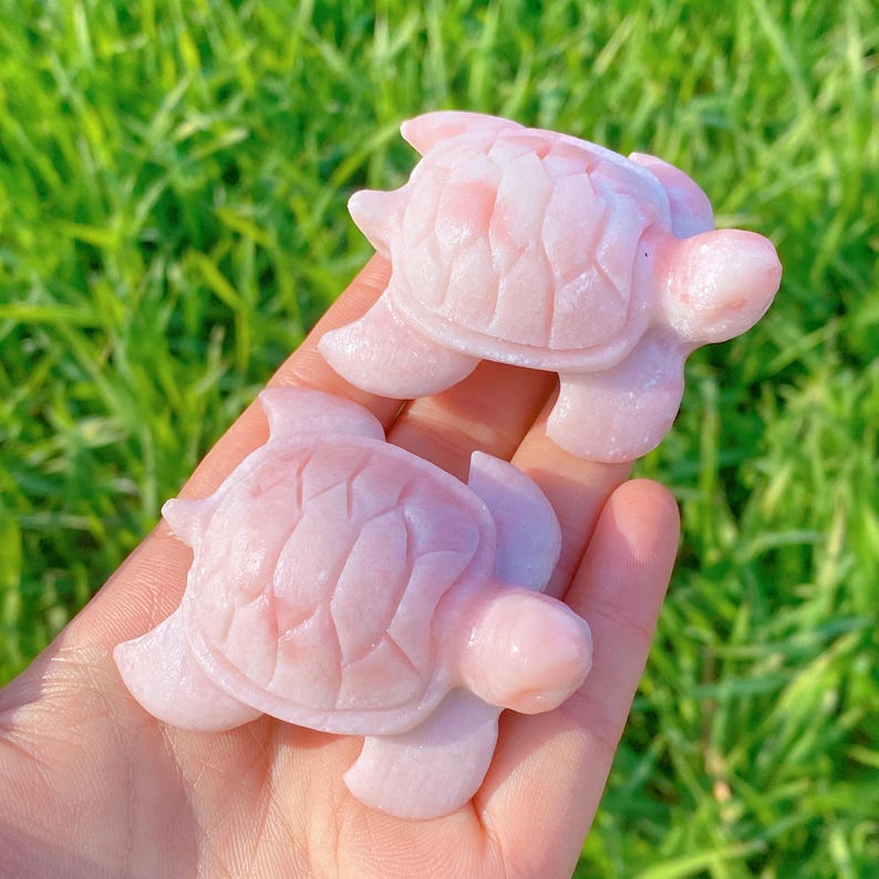 2" Natural Crystal Sea Turtle,Crystal Turtles,Reiki Heal,Crystal Gifts,Crystal Animals,Energy Crystal,Crystal Sculpture