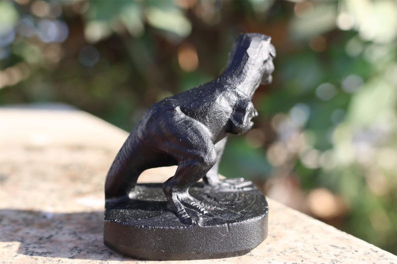 2.5" Natural obsidian tyrannosaurus,Quartz Crystal Carved ,Crystal Heal Reiki,Home decoration,Crystal Sculpture,Mineral,Crystal Gifts