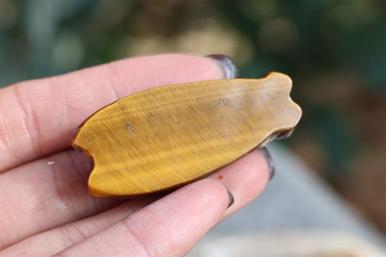 1.8" Natural Tiger eye Cicada ,Quartz Crystal Carved ,Crystal Heal Reiki,Home decoration,Crystal Sculpture,Mineral,Crystal Gifts