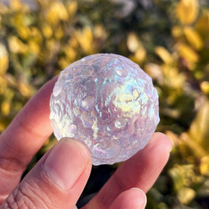 1.5''Titanium Rainbow Moon Ball,Crystal Moon ball,Quartz Sphere,Reiki Healing,Crystal Collection,Crystal Energy,Home Decoration,Crystal Gift