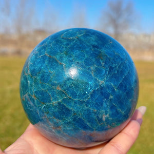 98mm Natural Apatite Sphere,Large Quartz Crystal Sphere,Crystal Heal,Crystal Collection,Divination Ball,Large Crystal Sphere,Crystal gift