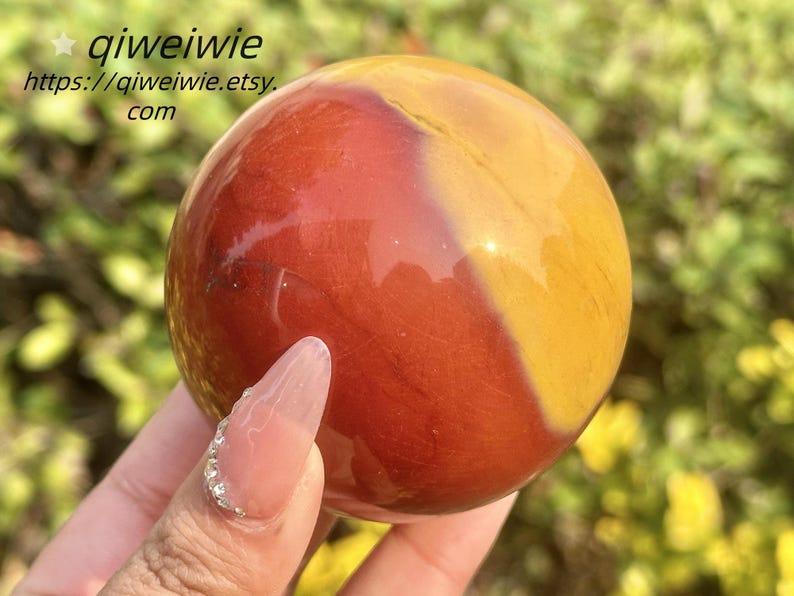 5CM+ Natural Mookite jasper Sphere,Quartz Crystal Ball,Polishing Mookite jasper ball by hand,Crystal Healing Divination ball,Crystal Gift1PC
