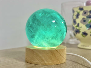 1PC Natural Blue Fluorite Sphere,High Quality Quartz Crystal Ball Carving,Reiki Healing,Home Decor,Energy Crystal,Crystal gifts+Free Base
