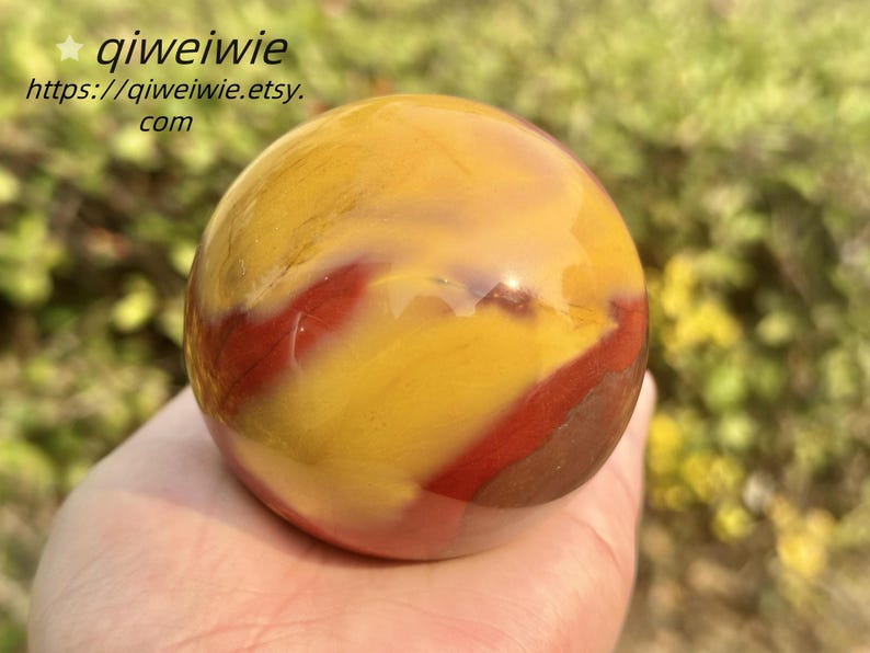 5CM+ Natural Mookite jasper Sphere,Quartz Crystal Ball,Polishing Mookite jasper ball by hand,Crystal Healing Divination ball,Crystal Gift1PC